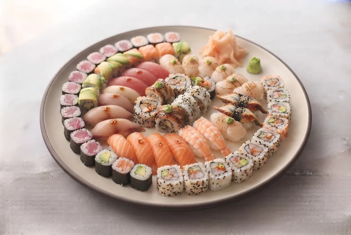 Sushi menu 40ks